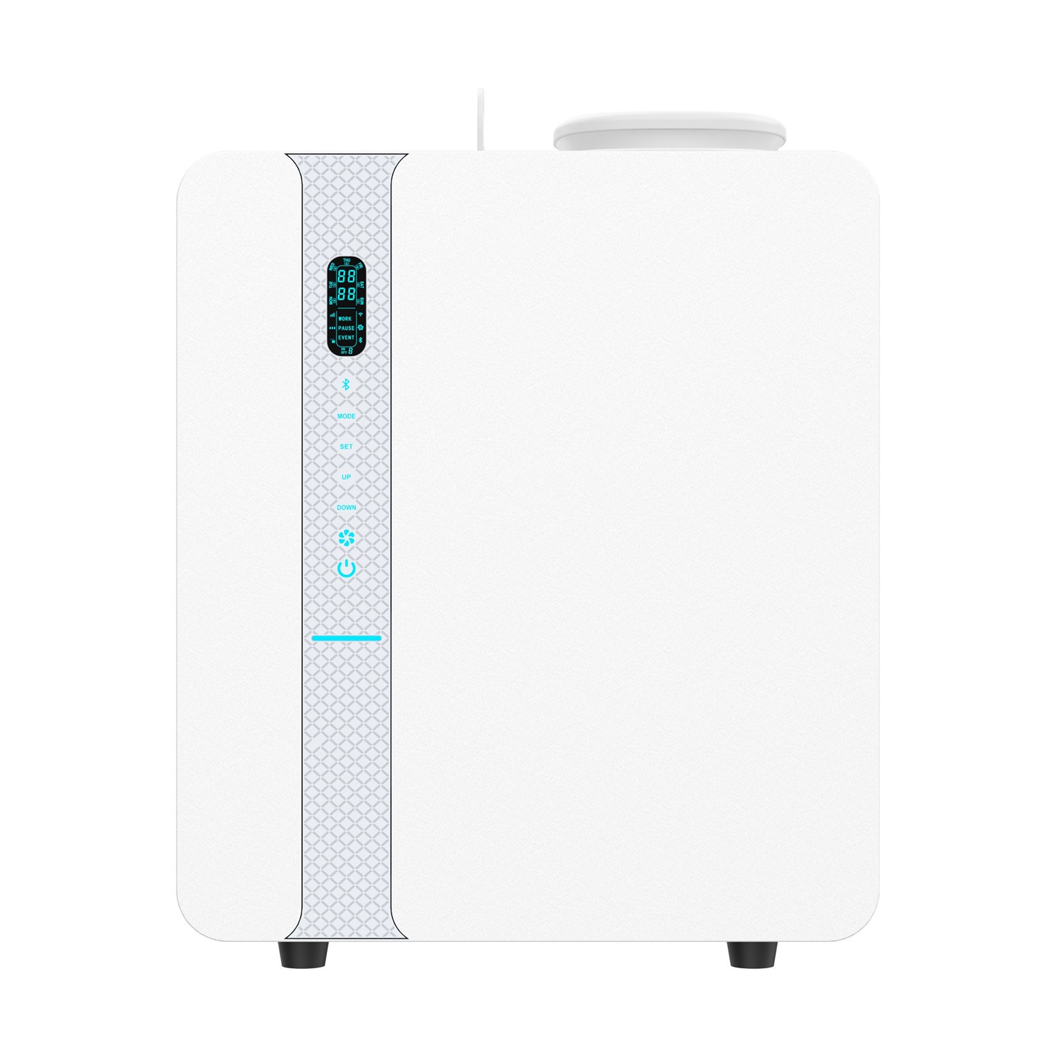 Diffuseur de parfum pour système de chauffage, ventilation et climatisation avec capteur de niveau LED et verrouillage magnétique ST-01LH