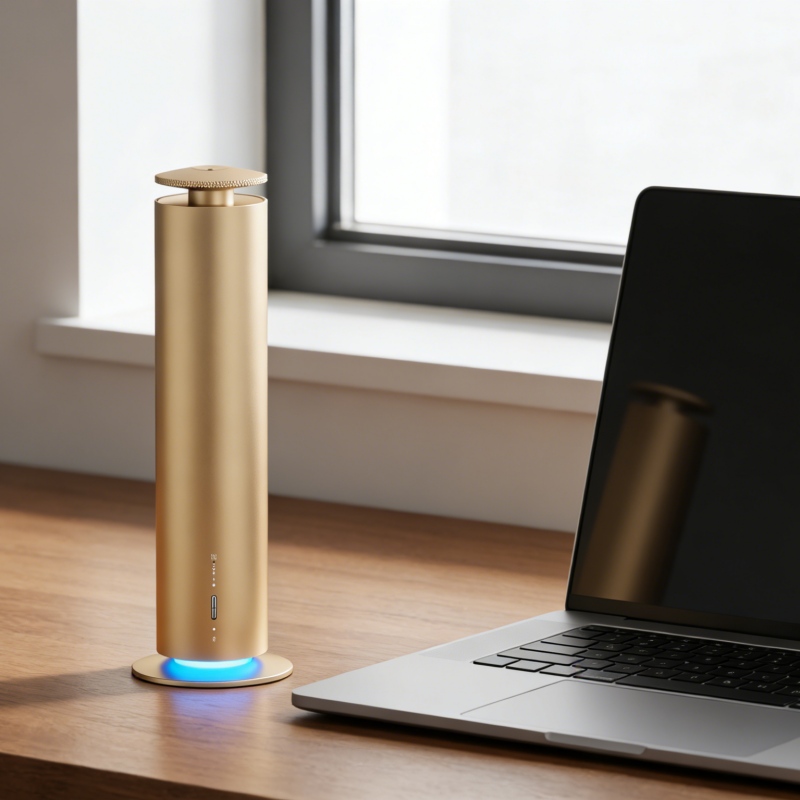 Modern Home Office Aroma Diffuser and Focus Lighting with ST-01SR