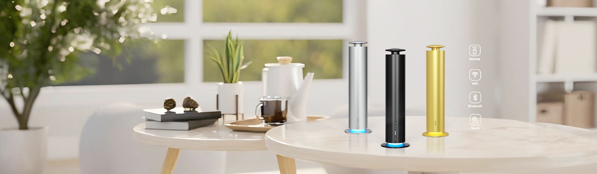 Diffuseur de parfum intelligent portable ST-01SR à 4 modes de contrôle